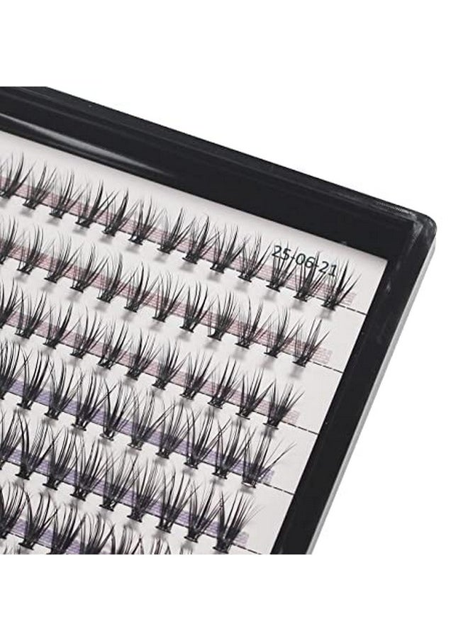 Dedila - 200Pcs Handmade Individual False Eyelashes Thickness 0.07Mm D Curl Mixed 10 12 14Mm /11 13 15Mm/12 14 16Mm/16 18 20Mm 3D Volume Cluster Eye Lashes Etensions (10 12 14Mm) - Image 1