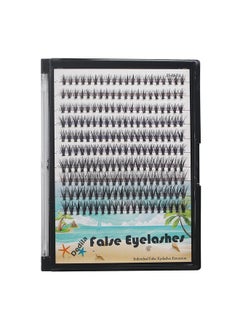 200Pcs Handmade Individual False Eyelashes Thickness 0.07Mm D Curl Mixed 10 12 14Mm /11 13 15Mm/12 14 16Mm/16 18 20Mm 3D Volume Cluster Eye Lashes Etensions (10 12 14Mm)
