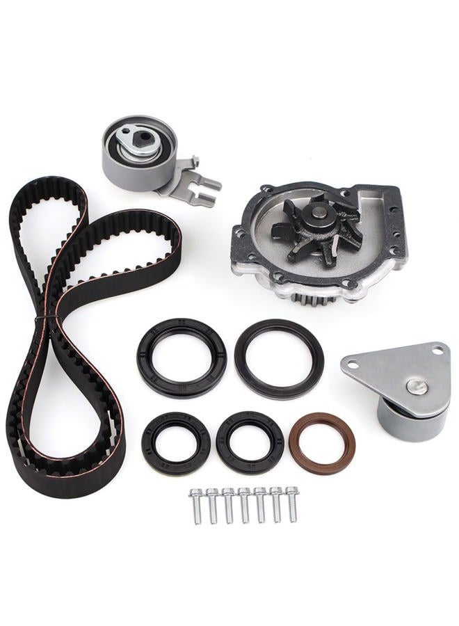 AUCERAMIC TCKWP331A Engine Timing Belt Kit with Water Pump Fit 2001-2013 for Volvo S40 S80 S60 V50 V70 XC70 XC90 2.3L 2.4L 2.5L - Image 1