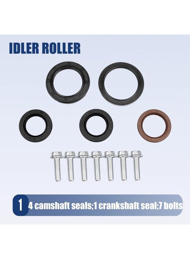 AUCERAMIC TCKWP331A Engine Timing Belt Kit with Water Pump Fit 2001-2013 for Volvo S40 S80 S60 V50 V70 XC70 XC90 2.3L 2.4L 2.5L - Image 5