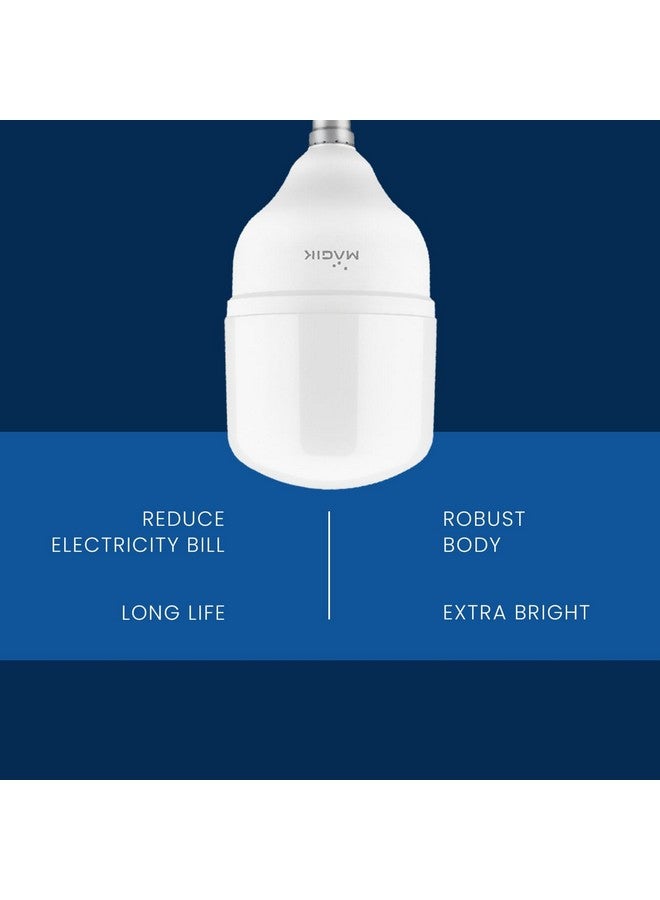 MAGIK Power Plus 100W LED Bulb | Cool White (6500K) | High Brightness | B22 Base | Energy Efficient | Long Life | Pack of 1 - Image 2