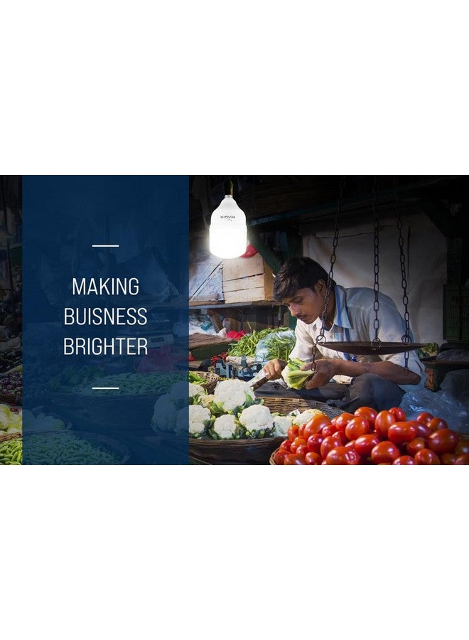 MAGIK Power Plus 100W LED Bulb | Cool White (6500K) | High Brightness | B22 Base | Energy Efficient | Long Life | Pack of 1 - Image 5