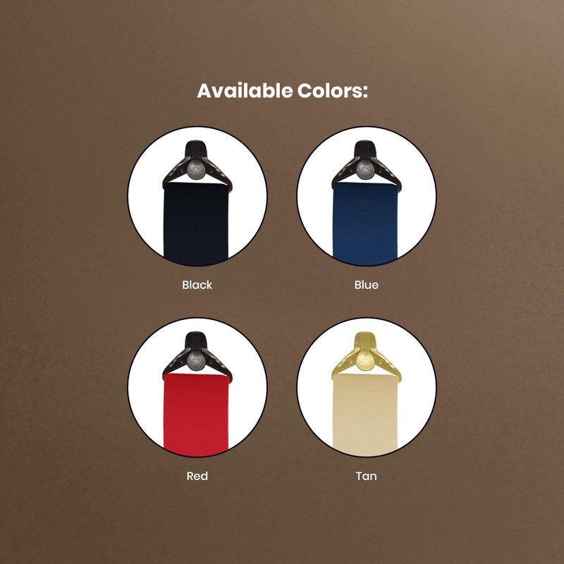 Hold-Up Suspender Co. Holdup Suspender Company Men's Black 1 1/2'' Heavy Duty Clip Suspenders for Snow Sports Enthusiasts - Image 3