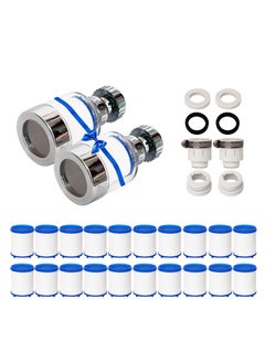 ATOZS ATOZS Sink Faucet Water Filter, water filter for tap, water filter for sink water filter, 360° Rotating faucet water filter, water dispenser faucet, Water Purifier for Home And Bathroom Tap  - Image 1