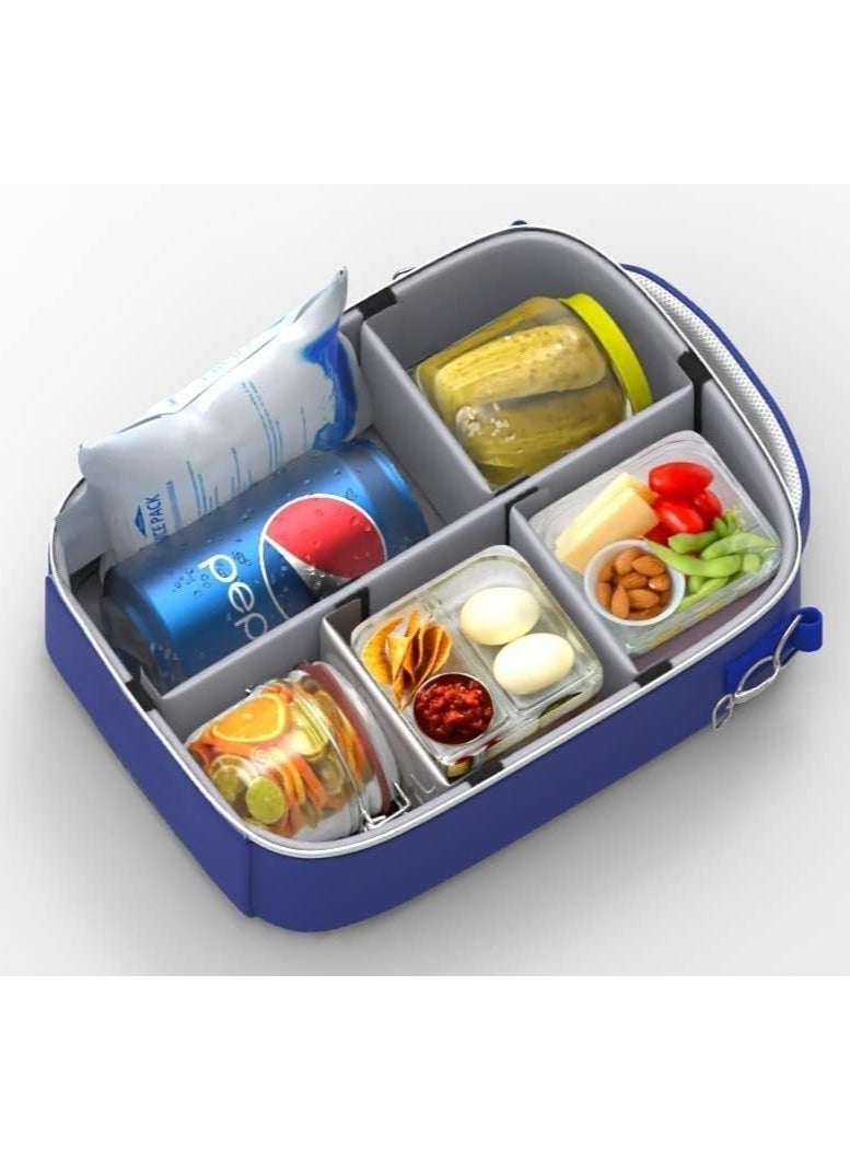 Ice Reusable Ice Pack (20PCS/PACK) for Lunch Box Travel Cool Box Camping - Suitable for Cooler bags Lunch Boxes Bottles Cans Picnics, Keeps Food Fresh & Cool  - Image 2