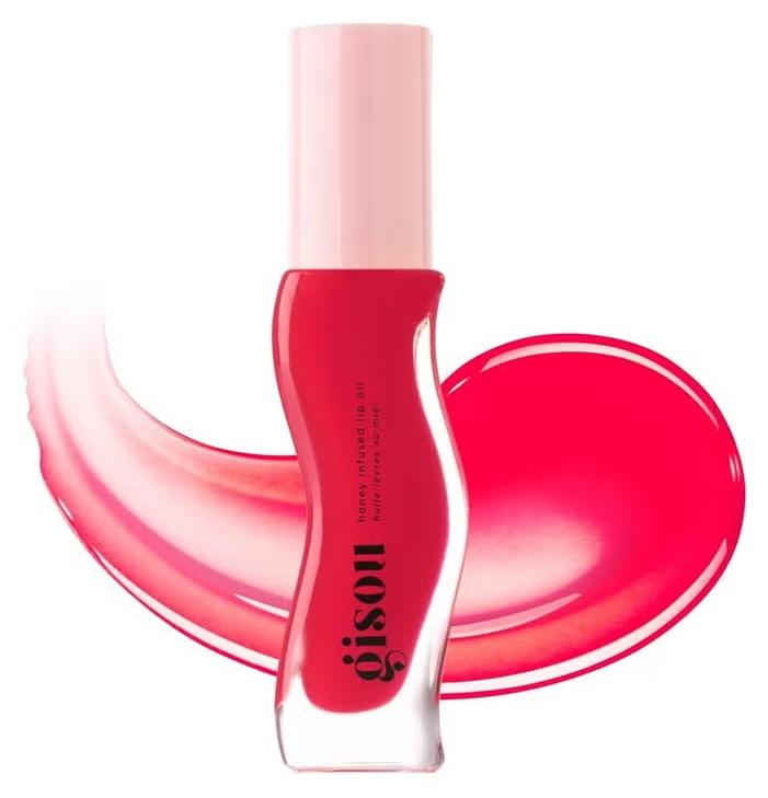 جيسو بلسم الشفاه المغذي بالعسل ، بلسم الشفاه المغذي الجاف ، لمعان عالي ، مكياج ناعم ، ظلال وردية ، نكهة الفراولة العصيرة ، آيس كريم الفراولة ، 8 مل - Image 1