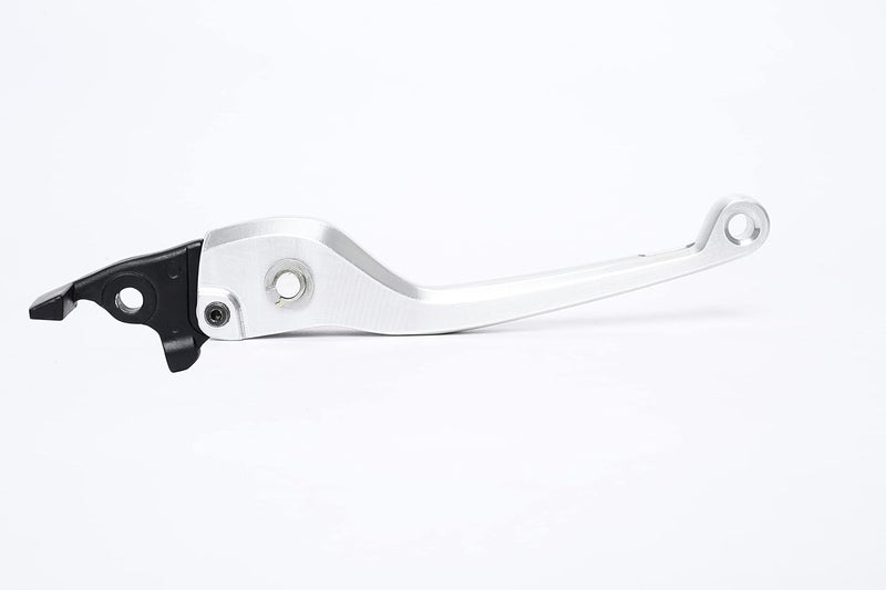 TVS Motorcycle Brake Levers Set, Chrome Finish, Adjustable Reach, Silver, Set of 2 - Image 4