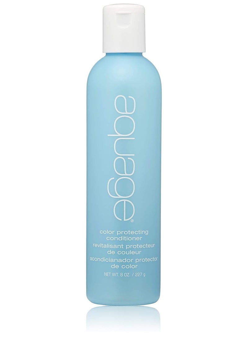 AQUAGE Color Protecting Conditioner, Restores Healthy Condition and Shine to Color-Treated Hair, 8 oz - Image 1