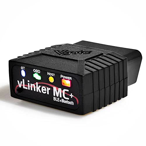 Vgate vLinker MC+ Bluetooth OBD2 Car Diagnostic Scan Tool for iOS, Android, Windows - Image 1
