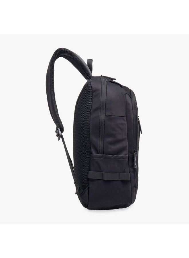 Lee Cooper Boys Solid Backpack with Adjustable Straps and Zip Closure - 19x35x50 cm - Image 3