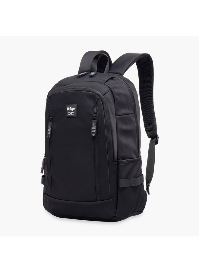 Lee Cooper Boys Solid Backpack with Adjustable Straps and Zip Closure - 19x35x50 cm - Image 2