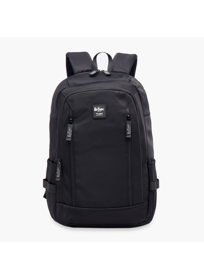 Lee Cooper Boys Solid Backpack with Adjustable Straps and Zip Closure - 19x35x50 cm - Image 1