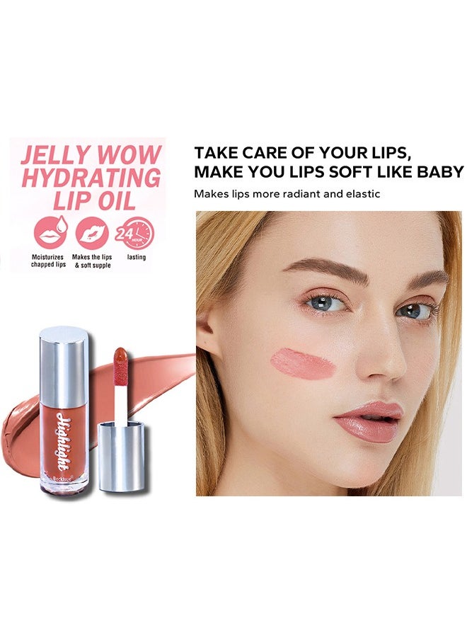 Lip Gloss-Ultra-Hydrating & Nourishing, Smooth Glossy Finish Lip Glow Oil,Long Lasting Lightweight Non Sticky Portable Lip Oil,Lip Care to Fade Lines and Exfoliate Dead Skin（#02） - pzsku/Z9A0F586DF14B60C1B3EEZ/45/_/1712034899/46863486-4b60-4a2c-9435-04e71b10d7ed