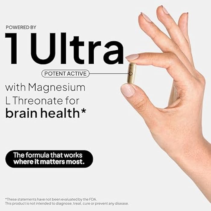 Humming Herbs Magnesium L-Threonate — 1,800 mg per Serving (Elemental Magnesium 183 mg) — 90 Vegetarian Capsules (30 Servings) — Brain & Nervous System Support - Image 5