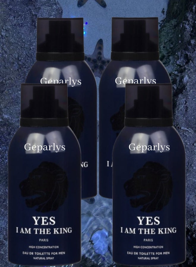 جيبارليس 4 قطع عطر يس أي أم ذا كينج 200مل - Image 1