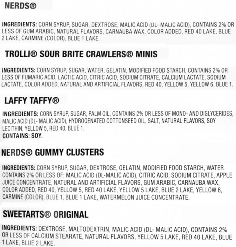 SweeTARTS خلطة الحلوى المتنوعة من سوي تارتس - كيس حلوى متنوع يحتوي على 75 قطعة مغلفة بشكل فردي، 28.6 أونصة - Image 4