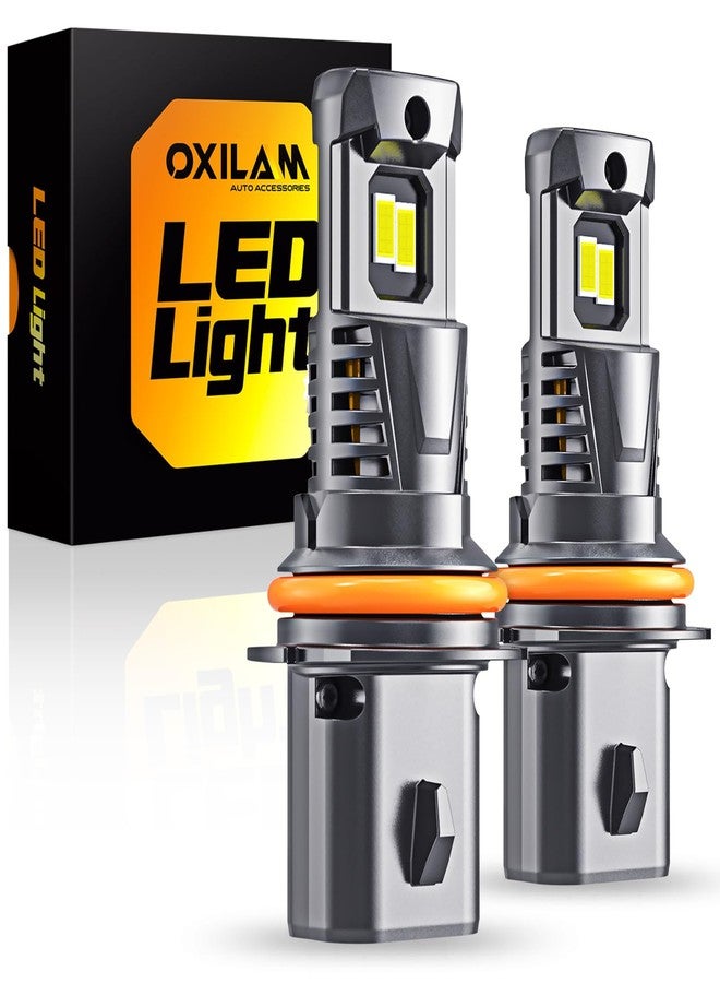 OXILAM 9007 LED Bulbs, 1000% Brighter Ultra-Bright, 3 Min Quick Install, Wireless Plug and Play, 20 Years Lifespan, No Flicker, 99% Compatibility, Pack of 2 - Image 1