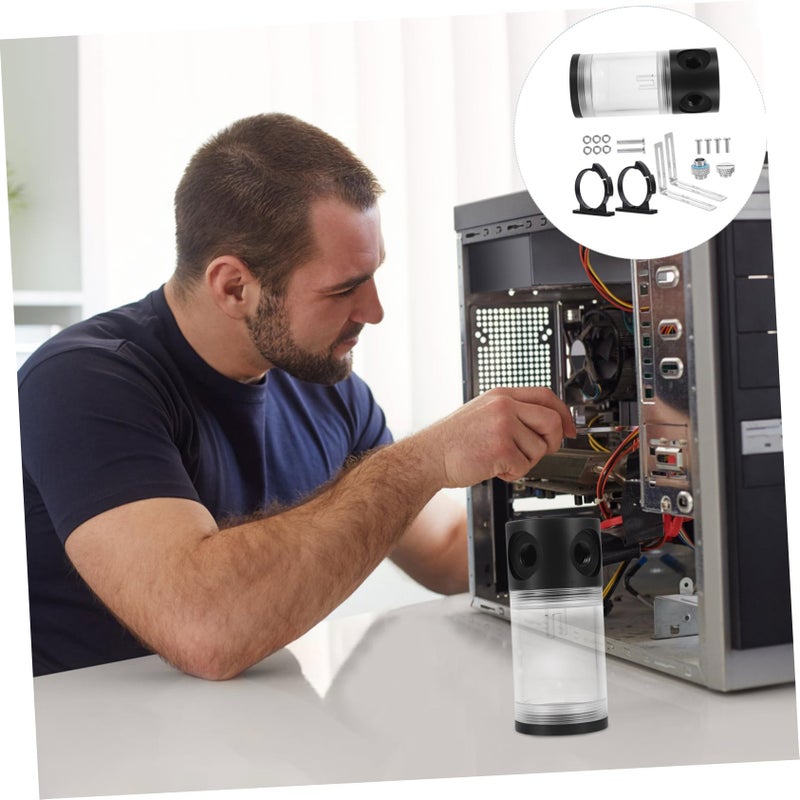 Water Cooling Tank Liquid Reservoir For PC Gaming System Easy Installation - Image 5