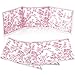 Sonwyoung 4 Pack Chinoiserie Mahjong Card Holder Chinoiserie Print Mahjong Card Sleeve Large Size6 18x4 34 Soft Printed Fabric Scorecard Protector Holder Cover GiftsPink - Image 2