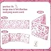 Sonwyoung 4 Pack Chinoiserie Mahjong Card Holder Chinoiserie Print Mahjong Card Sleeve Large Size6 18x4 34 Soft Printed Fabric Scorecard Protector Holder Cover GiftsPink - Image 4