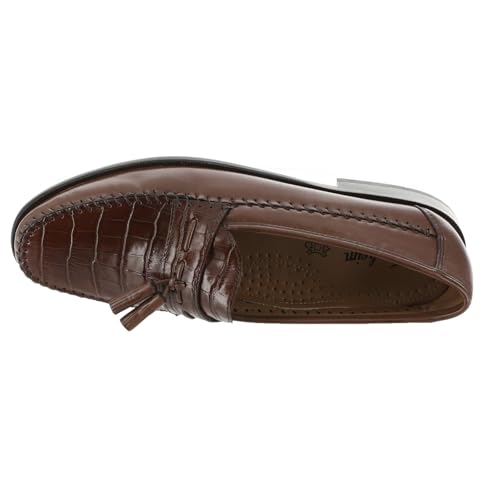 Florsheim فلورشايم بيزا موك تو تاسل لوفر للرجال، 14 D(M) الولايات المتحدة، كوجناك - Image 3