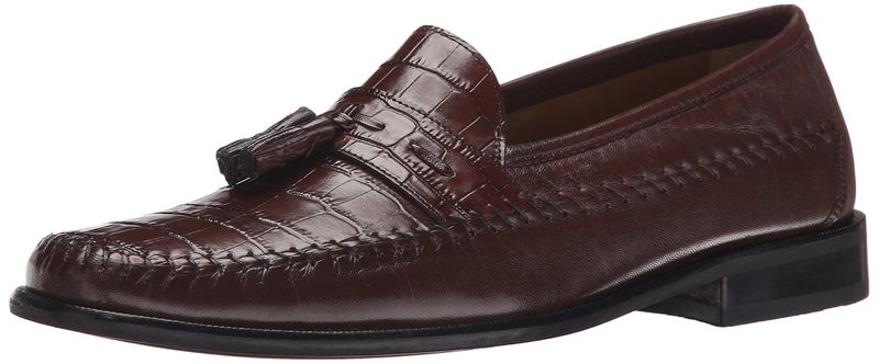 Florsheim فلورشايم بيزا موك تو تاسل لوفر للرجال، 14 D(M) الولايات المتحدة، كوجناك - Image 1