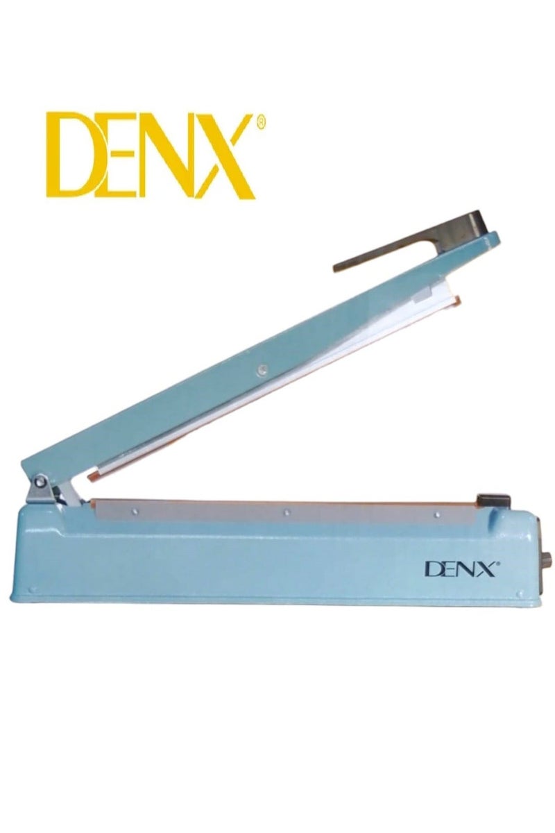 Denx Electric Impulse Sealer Machine with UK Plug - 300mm, 330W - Manual Bags Sealing Machine with 8 Adjustable Temperature Levels for Quick Heating - Ideal for Plastic PP, PE Bags, Pouches, Food Packaging, and Small Business Use - Image 2