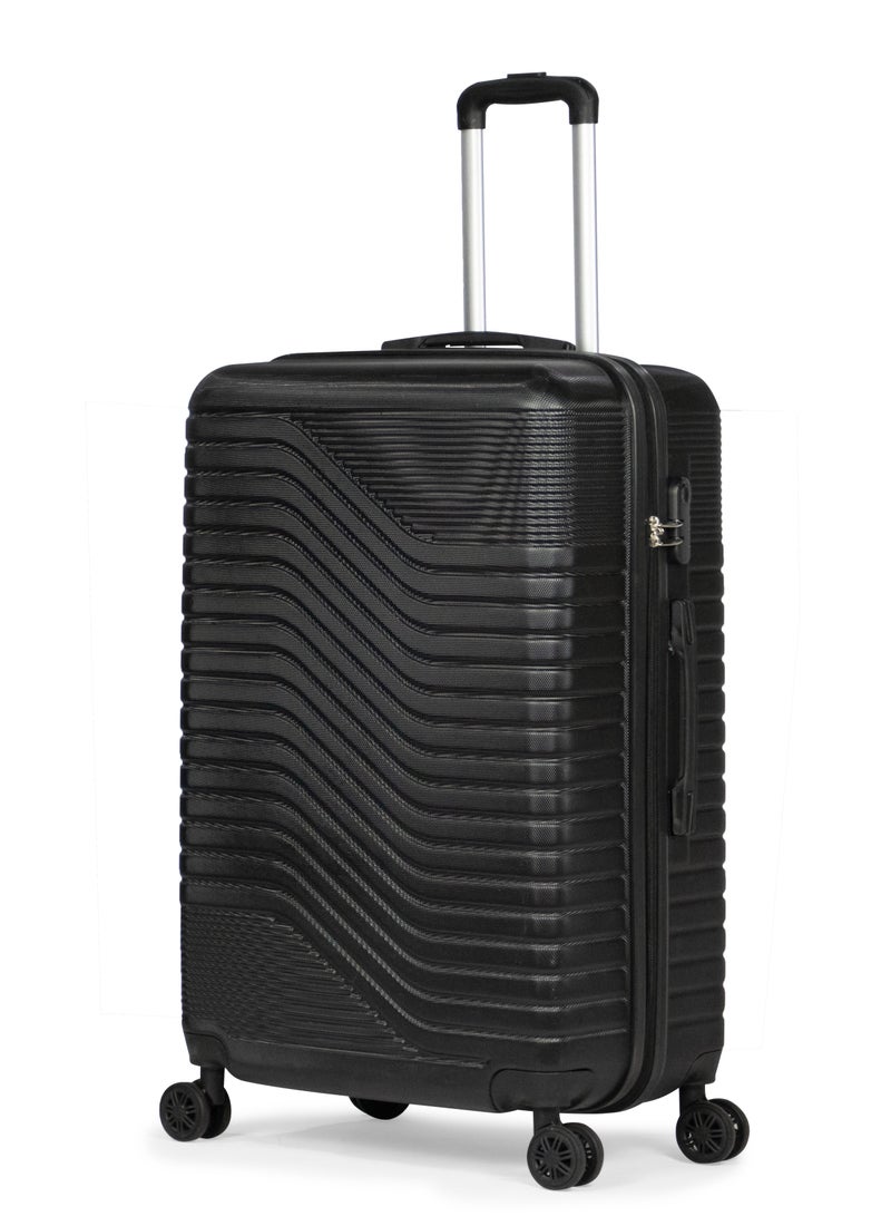 MUSSELZ SINTRA -Complete Luggage Set 3 Piece -ABS  by MUSSELZ(Black) - Image 3