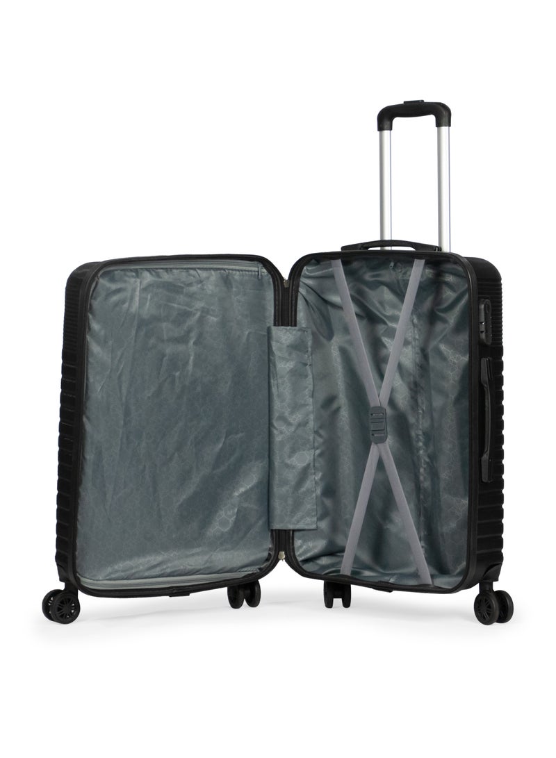 MUSSELZ SINTRA -Complete Luggage Set 3 Piece -ABS  by MUSSELZ(Black) - Image 4
