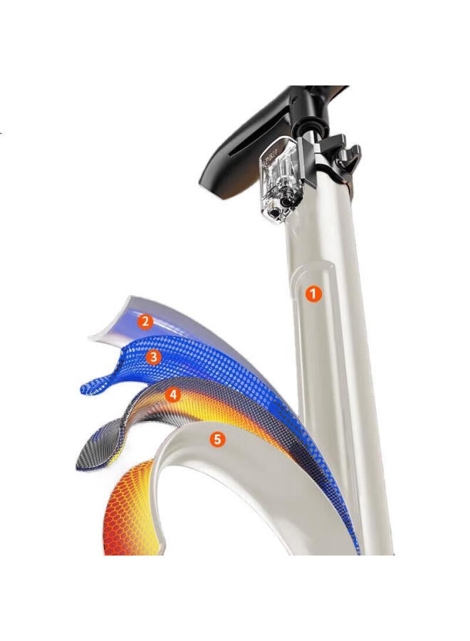 Ousen New High Pressure Bicycle Pump With Digital Pressure Gauge For Home Use, Electric Bottle For Car, Universal Inflator - Image 2