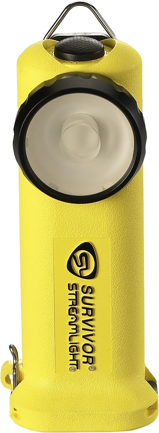 Streamlight 90510 Survivor 175-Lumen Rechargeable Safety-Rated Firefighter Right Angle Flashlight Without Charger, Yellow - Image 4