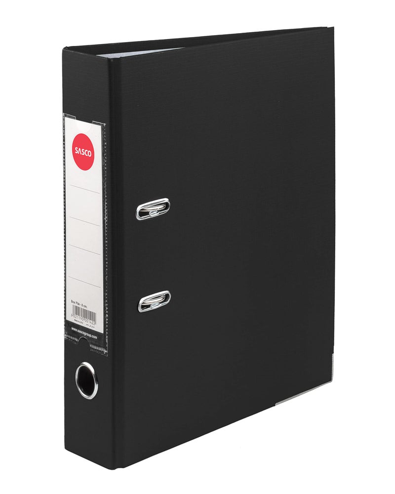Sasco Box File 8 Cm - Black