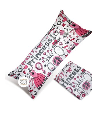 Hotel Linen Klub 1PC  Long Body  Pillowcase - 100% Cotton Princess Printed  with envelope closure, Soft and Durable Quality, Size : 45 x 125cm - pzsku/Z9A1065E451D5BCBB12B6Z/45/_/1723564240/a18dc232-3ba3-4f85-84c7-ffe555474a4f