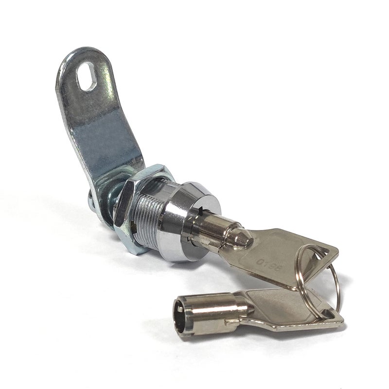 NIANNIAN 2 Pack Toolbox Lock 5/8" Tubular Cam Replacement Lock Hook Cam Keyed Alike with 4 Keys - Image 5