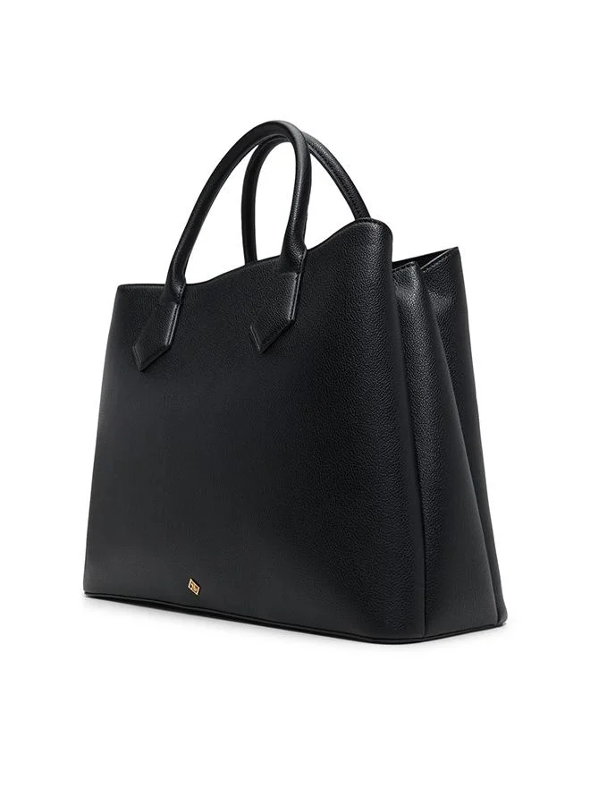 كول ات سبرنج Charlottee Ladies Black Satchel Bag