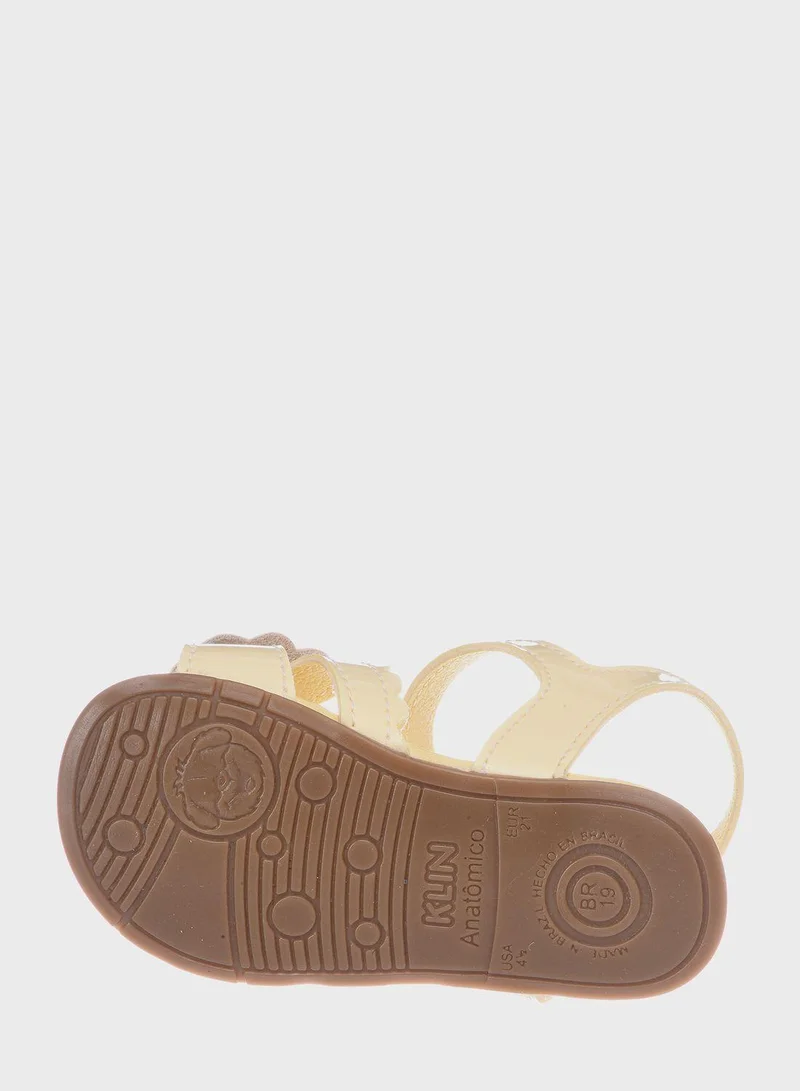 Klin Kids Front Bow Sandals