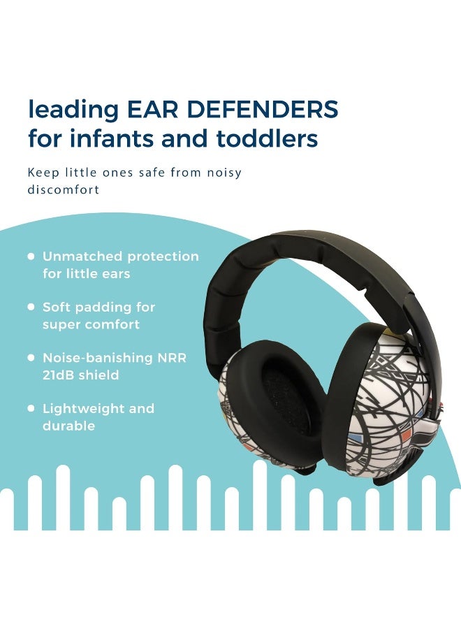 Banz Banz Bubzee Baby Ear Defenders 0-36 Months, Noise Cancelling Headphones for Kids  - Image 3