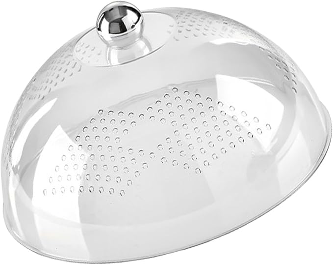 Transparent Food Cover Mesh Net For Kitchen Dining Table Picnic Prevents Flies Allows Air Circulation - Image 1
