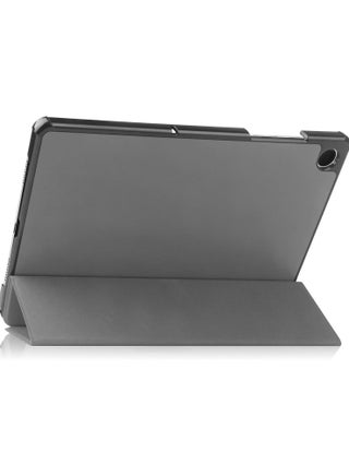 Case For Samsung Galaxy Tab A9 2023(SM-X110 SM-X115), Multi-Viewing Angles PU Leather Cover,Slim Flip Shell Case for Samsung Galaxy Tab A9 8.7 Inch (Gray) - view 4