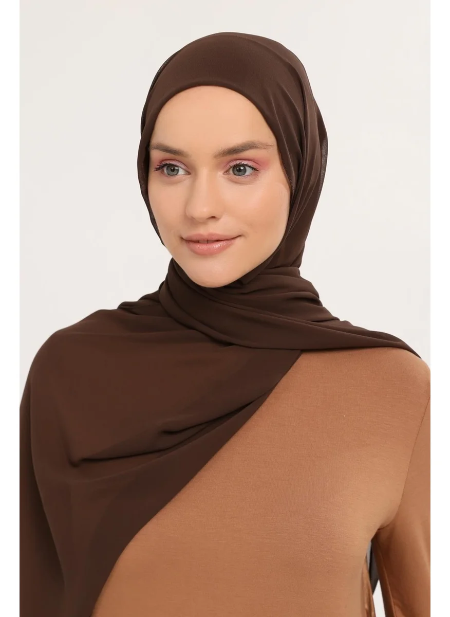 Altobeh Ready Practical Luxury Snap-on Elastic Bonnet Chiffon Shawl
