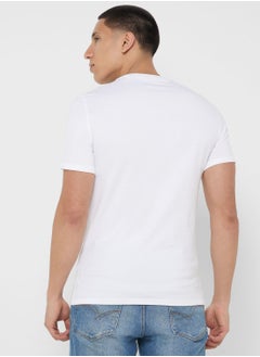GUESS Logo Crew Neck T-Shirt  - Image 2