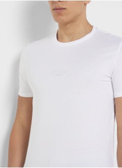 GUESS Logo Crew Neck T-Shirt  - Image 3
