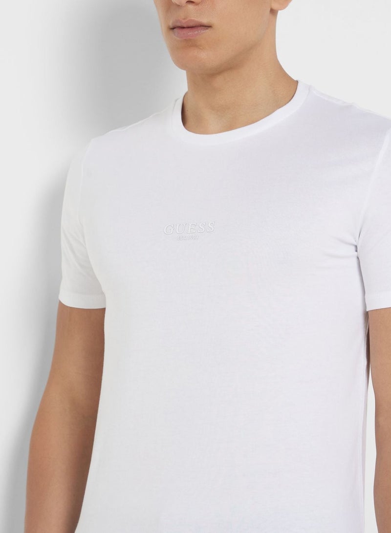 GUESS Aidy Crew Neck T-Shirt - Image 3