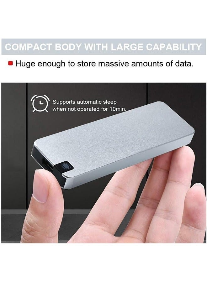 8TB Portable Hard Disk  External Hard Drive, Ultra-light Mini SSD Hard Drives, High Speed Transfer Computer Backup Disk Drive - Image 5