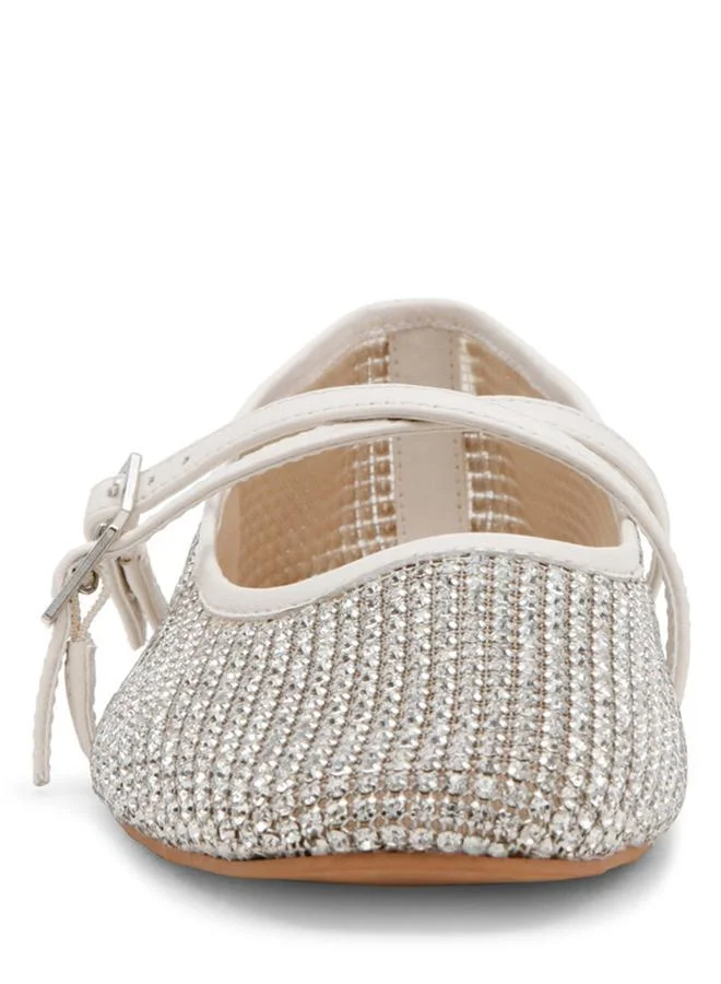 Steve Madden  Watchlist Ivory Women's Mary Jane Flats for Women | Best Price UAE