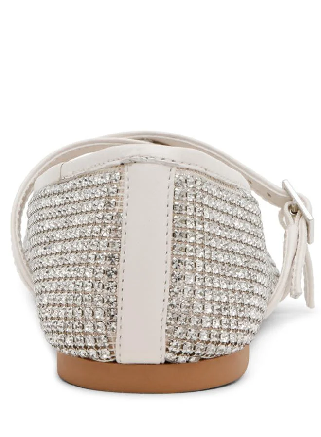 Steve Madden  Watchlist Ivory Women's Mary Jane Flats for Women | Best Price UAE