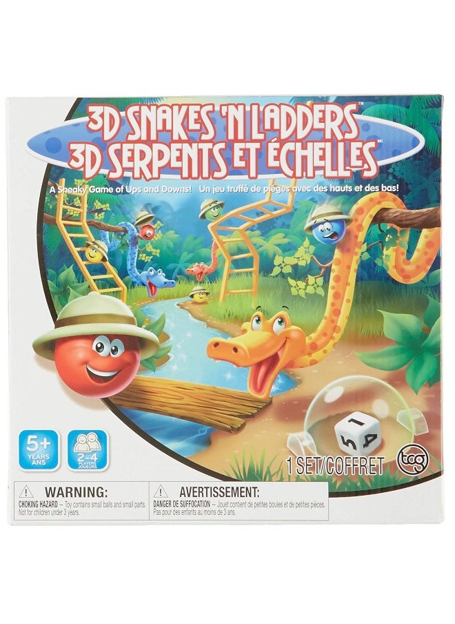 tcg - TCG 3D Snakes and Ladders Game - Image 1