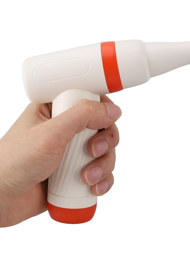 ELTRAZONE - Mini Hair Dryer – Powerful Electric Air Duster with Long-Lasting Power, Hurricane-Like Drying, Portable Cordless Super Jet Dry Blower for Charcoal Fires, Barbecuing, Cleaning Car - Image 1