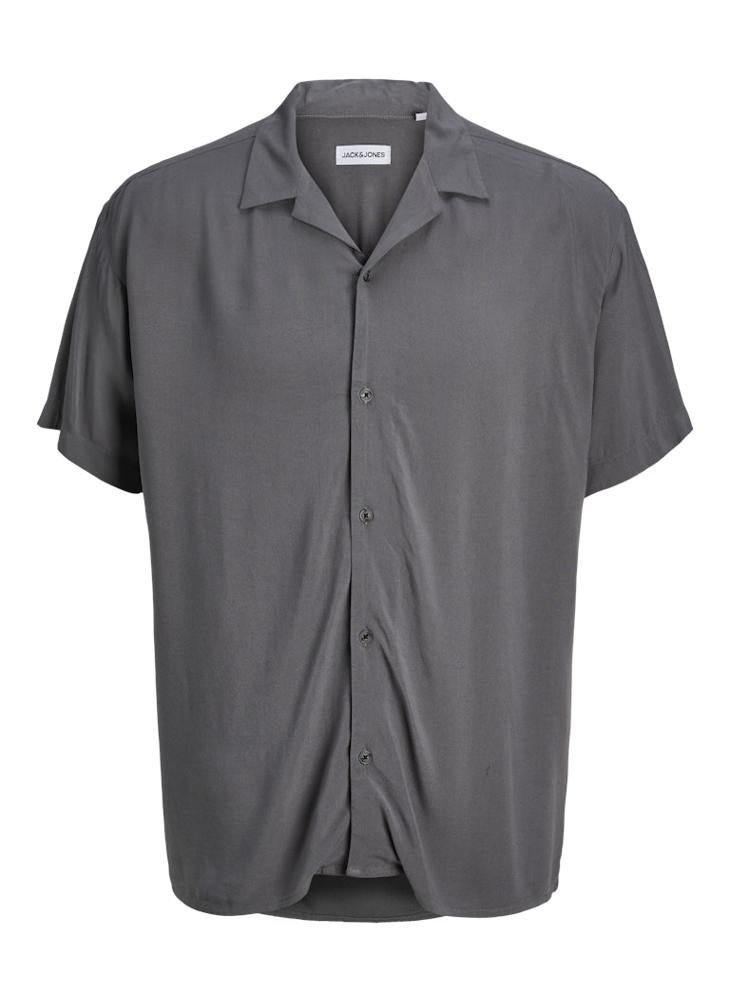 جاك اند جونز قميص رجالي سادة نصف كم بقصة عادية - Image 5