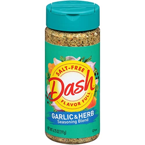 Dash Salt-Free Seasoning Blend, Garlic & Herb, 6.75 Ounce - Image 1